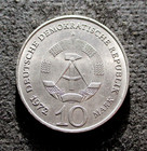 Old Coin German Democratic Republic  east Germany  10 Mark 1972 Buchenwald