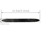 10pcs Gauge 0 71mm Celluloid Strips Oud Pick Reeshe For Oud Ud Qadim Pearl Black