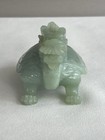 Chinese Antique Jade Carved Dragon Turtle Statue Exquisite Figurines Art