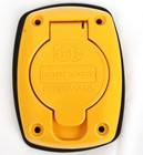 Kussmaul Electronics Auto Eject Cover Yellow W gasket   0951-55-187 New