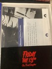 1988 Friday The 13th- The Final Chapter Press Kit