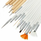 27 Pcs Nail Art Design Set Dotting Painting Drawing Polish Brush Pen Tool Kit Us