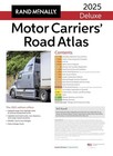 Rand Mcnally 2025 Deluxe Motor Carriers Road Atlas By Rand Mcnally  brand New 