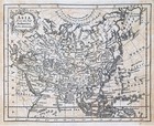1759 Kitchin Map Asia China Japan India Tibet Arabia Persia Iran Korea Siberia
