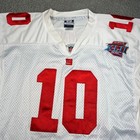 Eli Manning Ny Giants Reebok Super Bowl Xlii Jersey Authentic White Mens 50