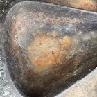 Vintage Antique Cast Iron Cobblers Divided Tray Nail Cup Trinket Dish Industrial