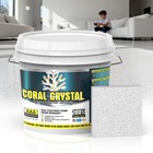 Epoxy Colored Sand Floor Paint Self Leveling Gloss Light Gray Non-slip Concrete