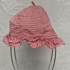 Disney Store Vintage 101 Dalmatians Red Plaid Pinic Cap Hat Baby Infant Toddler