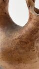 Antique Taos Pueblo Micaceous Clay Wedding Vase 6    Tall Pine Pitch Pottery