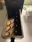 Vintage Wood Box With Drawers   Possible Sewing Box