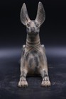 Rare Egyptian Jackal Statue God Anubis Authentic Ancient Egyptian Antiquities Bc