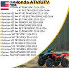 Fuel Injector Joint Cap For Honda Rancher 420 Trx420 Rubicon 500 520 Forema