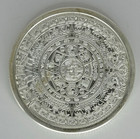 Golden State Mint - 5 Oz -  999 Silver Round - Aztec Sun God Cuathtemoc - 2019