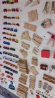 Large 289 Piece Lot Vintage Wooden Brio Train Set In Good Condition