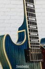 Ibanez Artcore Expressionist Am93qa Electric Guitar - Jet Blue Burst