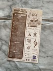 Naruto Body Tattoo Stickers Anime Cartoon Fans Gift Unopened Japan