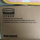  6  Rubbermaid Q810 Hygen Scrubber Mop Pad Built In Scrubbing Strips Tough Dirt