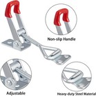 Heavy Duty Steel Toggle Latch Catches Adjustable Lock Clamp For Boxes Case New