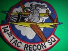 Us Air Force 14th Tactical Recon Squadron Patch From Vietnam War Era