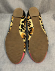 Kate Spade New York Terry Leopard Print Calf Hair Ballet Flat Size 8 5