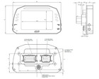 Aim Mxs 1 3 Strada Can Dash The 5   Color Tft Dash For Race Or Road Use