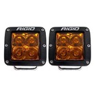 20252 Set Of 2 Rigid Led Fog Lights 3  9v-36v 30 Watt D-series Square Aluminum