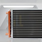 16 x18    Heat Exchanger Water To Air  Stainless Steel For Outdoor Wood Furnaces