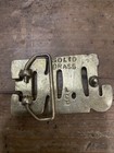 Vintage Metal Belt Buckle  Jane  Brass   Heavy Duty  Quality
