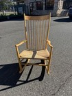 Hans J  Wegner  Danish Modern J-16 Rocking Chair  Vintage