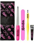 Revlon X Barbie Manicure Essentials Kit Limited Edition Clippers File Pink New