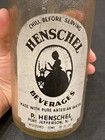 Vintage P Henschel Port Jefferson Li Ny Artesian Seltzer Bottle London Beverages