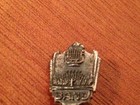 Vintage Antique Sterling Silver Band Pin W  Harp   Symphony Conductor Decoration