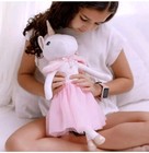 Ballerina Unicorn Doll Stuffed Animal For Girls - Plush Toy Doll Set  Bag  Wings