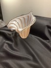 Murano Style Vintage Blown Glass Lily Replacement Shade Light Lamp Pink Art Deco
