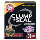  3 Pack  Arm   Hammer Clump   Seal Slide Multi-cat Cat Litter  38 Lb