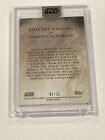 Billy Dee Williams As Lando 2018 Topps Star Wars Stellar Autograph Card Auto  25