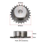 Iso din 06b-1 Roller Chain Sprocket B Type 15mm Bore  Hardened 24 Tooth
