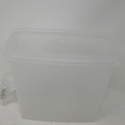 New Tupperware Vintage Style Cereal Keeper Container 13 Cup 469 Sheer