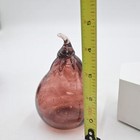 Vintage Mid Century Modern Blown Glass Pears Pair Of 2