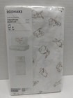 Ikea Rodhake  Crib Duvet Cover Pillowcase Rabbit Bunny White beige - 304 401 73
