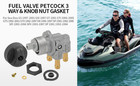 Fuel Valve Petcock Knob Nut For Sea Doo Gs Gsi Gsx Gti Gts Gtx Hx Sp Spi Spx Xp