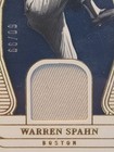Warren Spahn Game Worn Jersey 2025 Panini National Treasures 60 99 Boston Braves