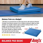 Us Stock Airex Closed Cell Foam Balance Pad Stability Core Therapy Gym