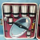 Vintage Executain 101 Travel Bar Suitcase Cocktail Set Euc
