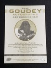 2021 Ud Goodwin Champions Goudey Abe Cunningham Deftones Autograph Auto Ga-ac