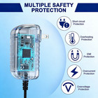 Ac dc Adapter For Lorex Wl2710 7  Wireless Lcd Monitor Power Supply Cable