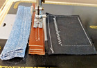 Serviced  1952 Singer 206k  Heavy Duty Zigzag Sewing Machine - Denim Leather