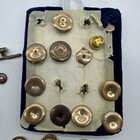 Vintage Lot Of 20 Tuxedo Shirt Studs Some Gold Filled