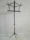 Stageline Music Stand Sheet Holder Foldable Adjustable Tripod Base Carry Bag 