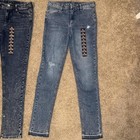 Girls  Member s Mark Skinny Jeans Size Xl  14 16  - Two Pairs